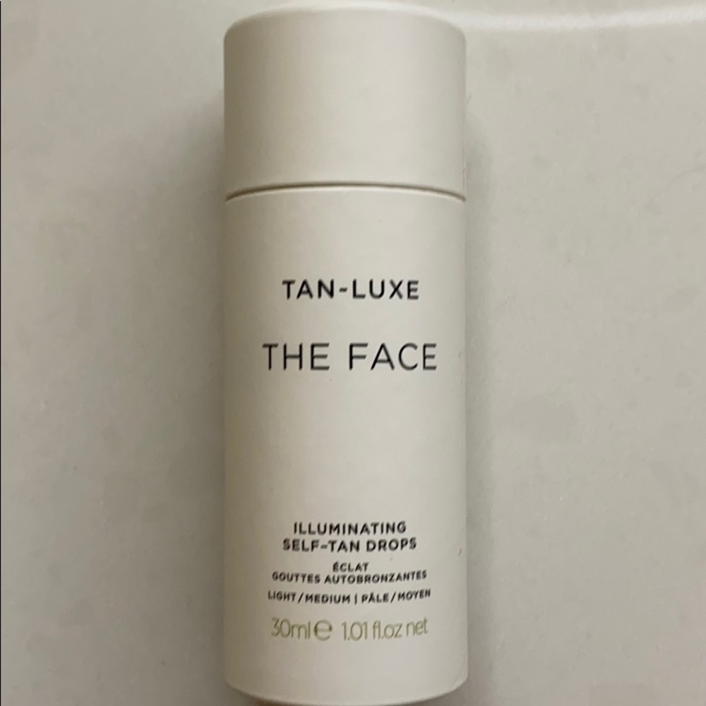 Tan-Luxe Face self tan drops- light/medium